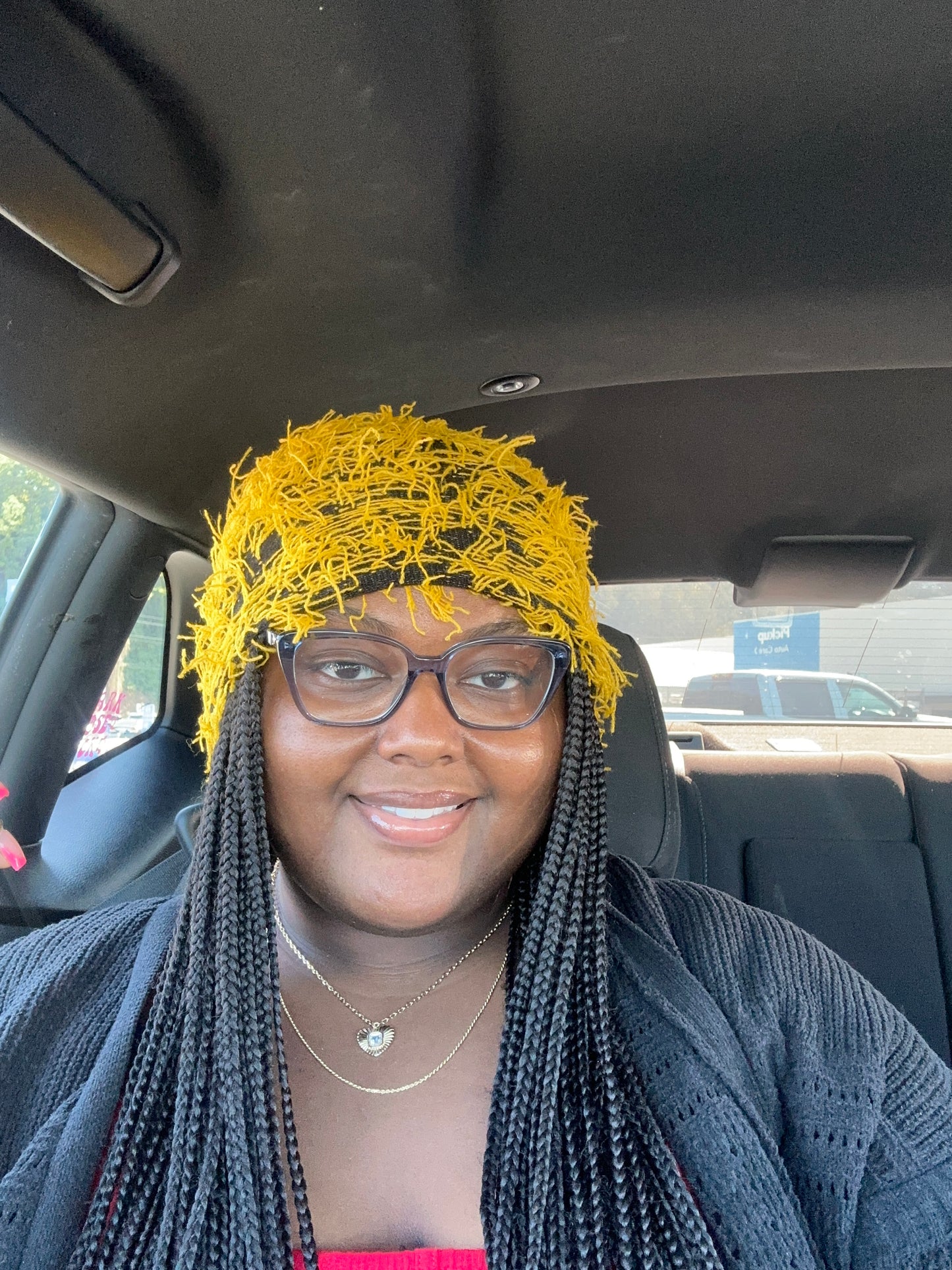 String Beanie (yellow)