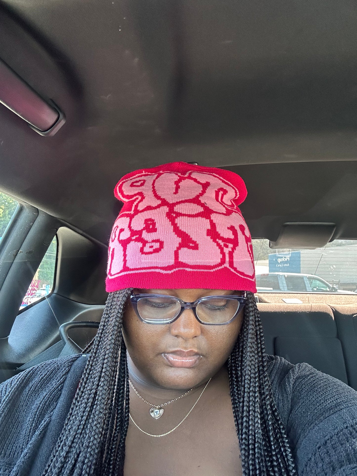 Top Tier Beanie (pink)