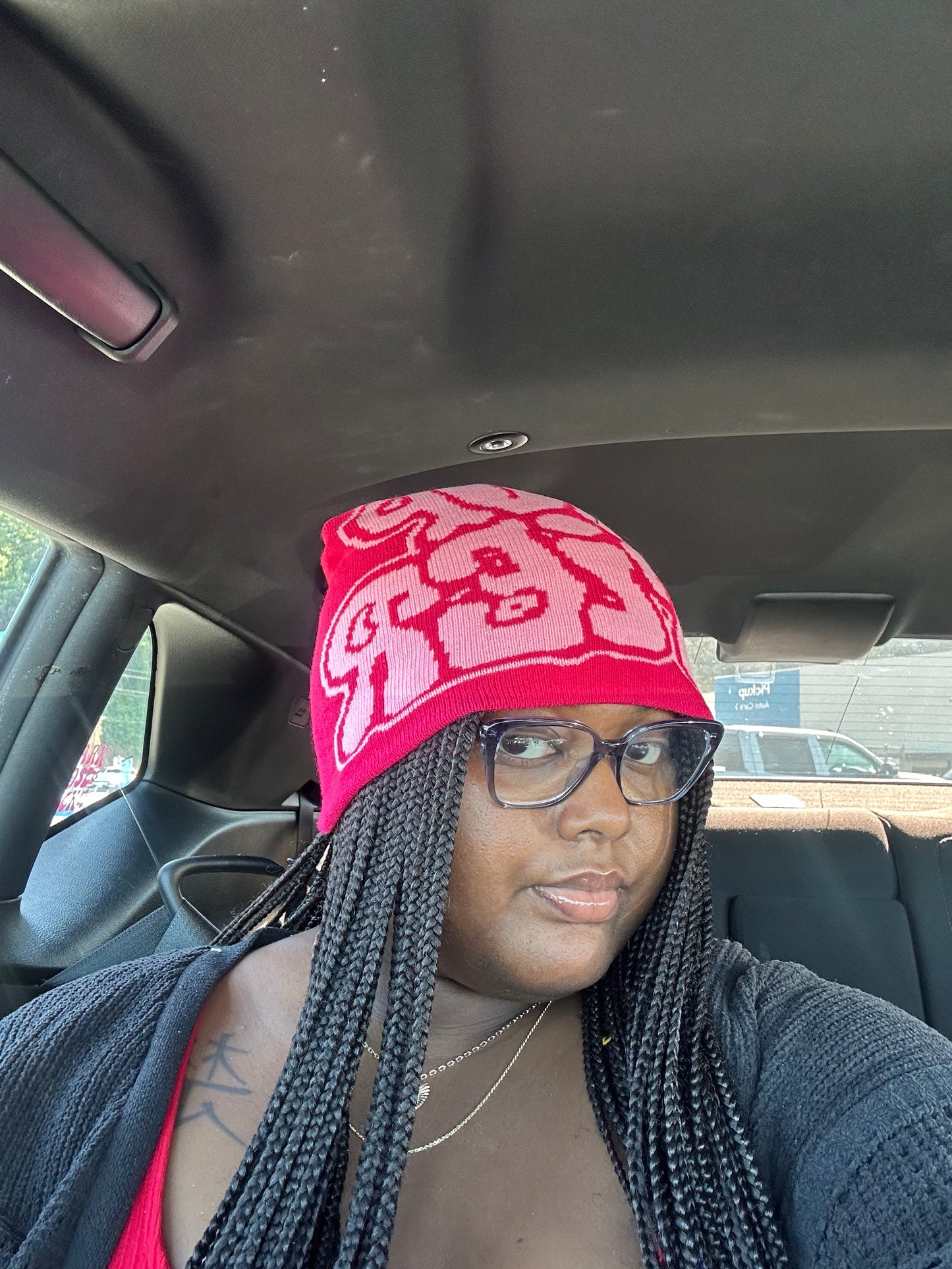 Top Tier Beanie (pink)