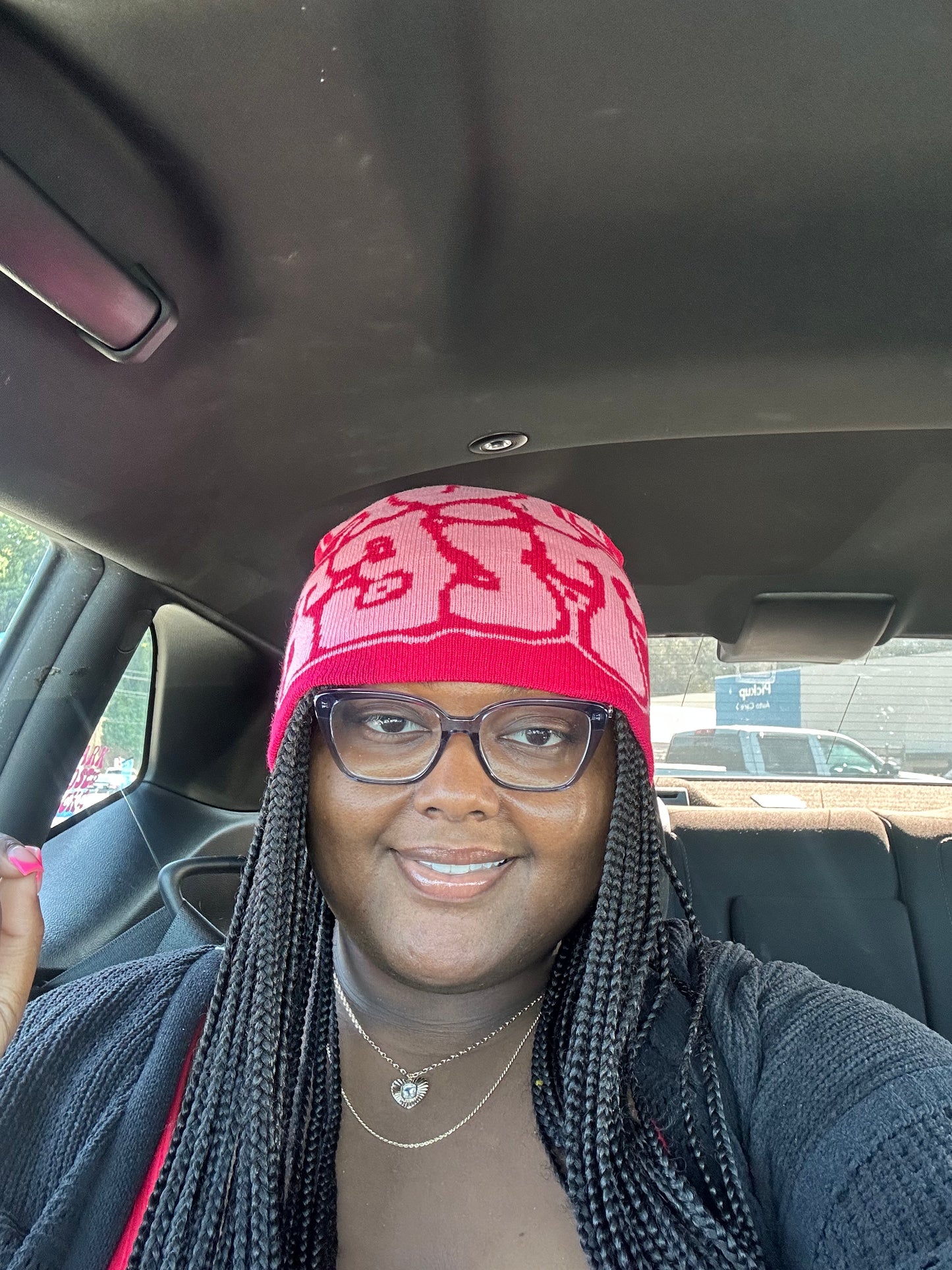 Top Tier Beanie (pink)
