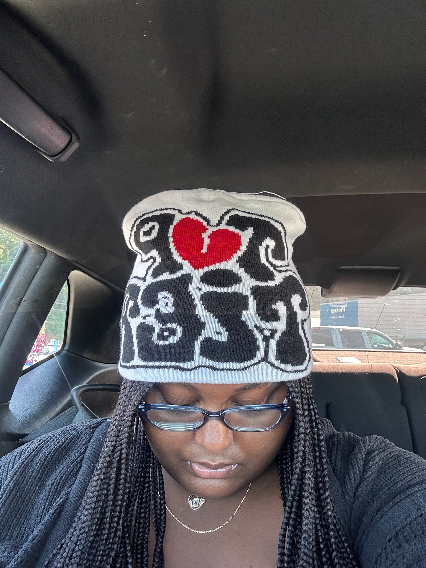Top Tier Beanie (white)